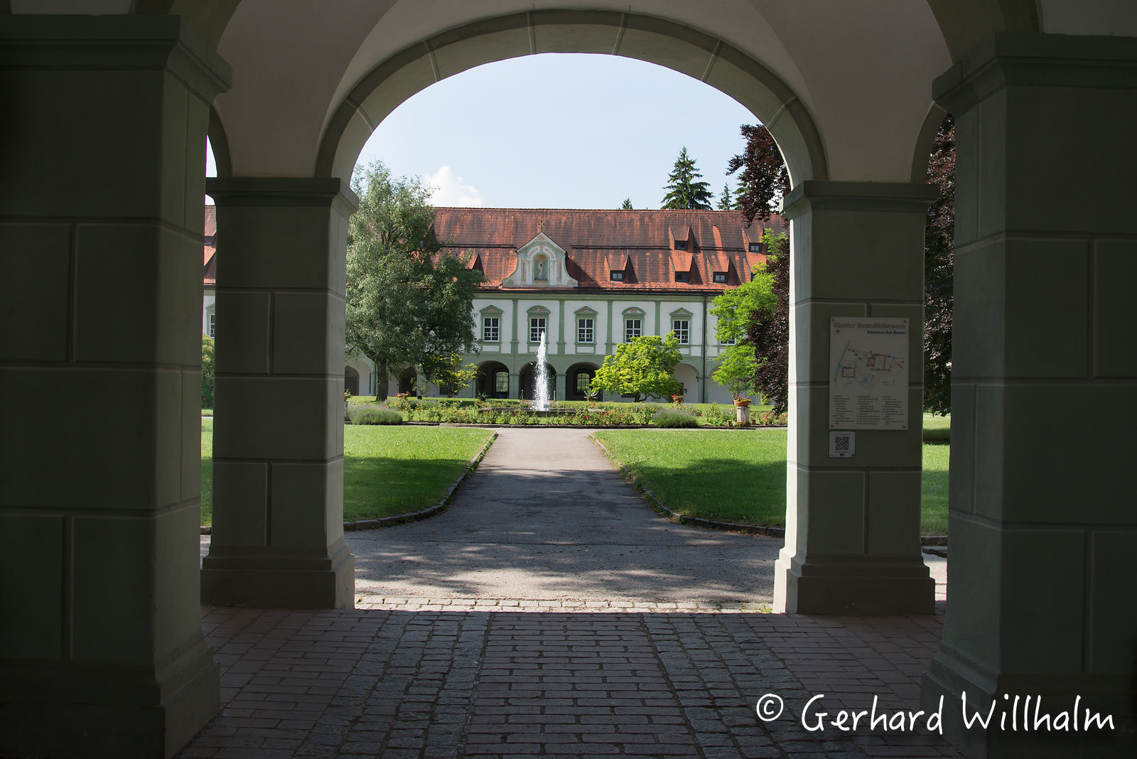 Kloster Benediktbeuern - Innenhof
