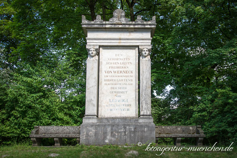 Denkmal für Reinhard Freiherr von Werneck - Klenze Leo von – Denkmal/Kunstwerk in München