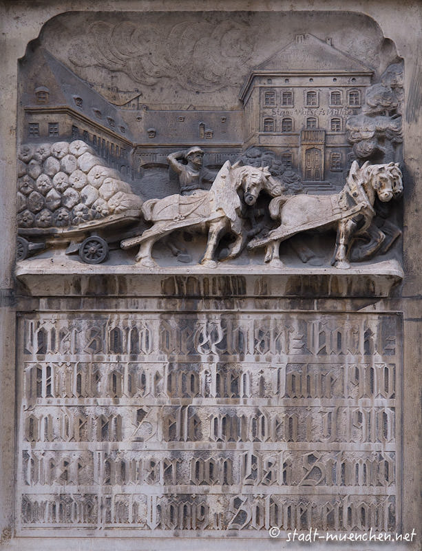 Simon Walser’s Mühle - Fischer Ernst – Denkmal/Kunstwerk in München