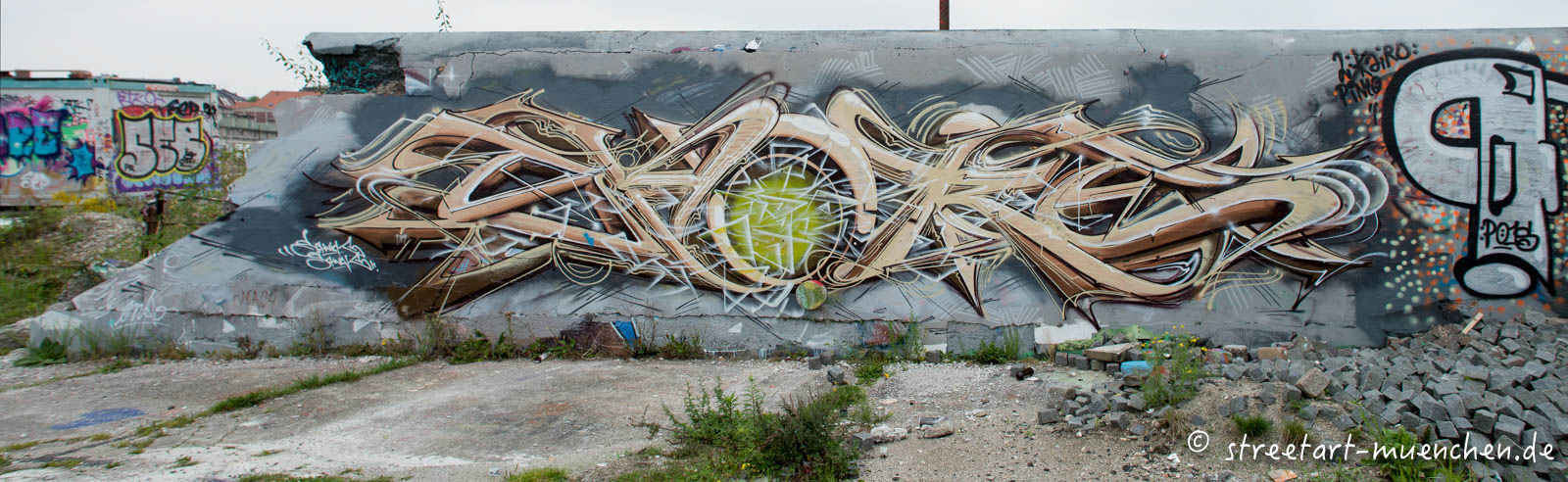 Graffiti im Viehhof