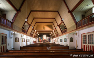 Gerhard Willhalm – Innenraum  der St. Barbara