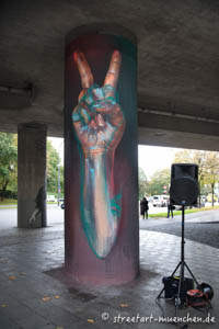 Graffiti Candidbrücke