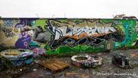 Graffiti im Viehhof