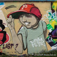 Graffiti im Viehhof