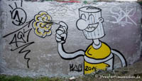 Graffiti im Viehhof