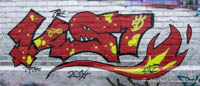 Graffiti im Viehhof