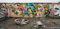 Graffiti im Viehhof