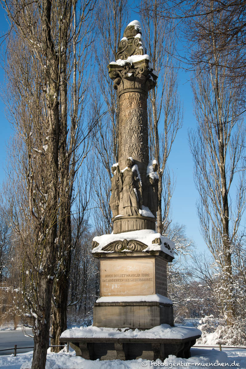Sckell-Denkmal - Klenze Leo von, Bandel Ernst von – Denkmal/Kunstwerk in München