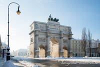 Kriegerdenkmal: Siegestor - Gärtner Friedrich von