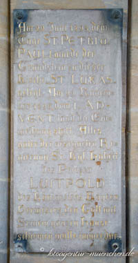 Grundsteinlegung St. Lukas