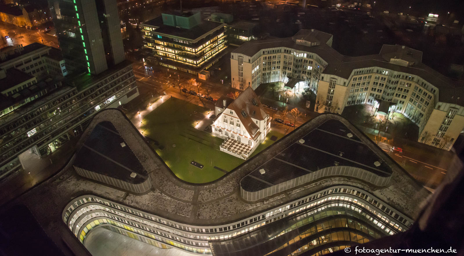 Blick vom ADAC-Hochhaus