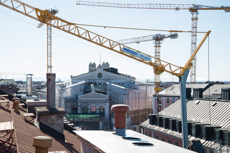 Baustelle Gärtnerplatztheater