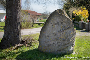 Kriegerdenkmal (Findling)