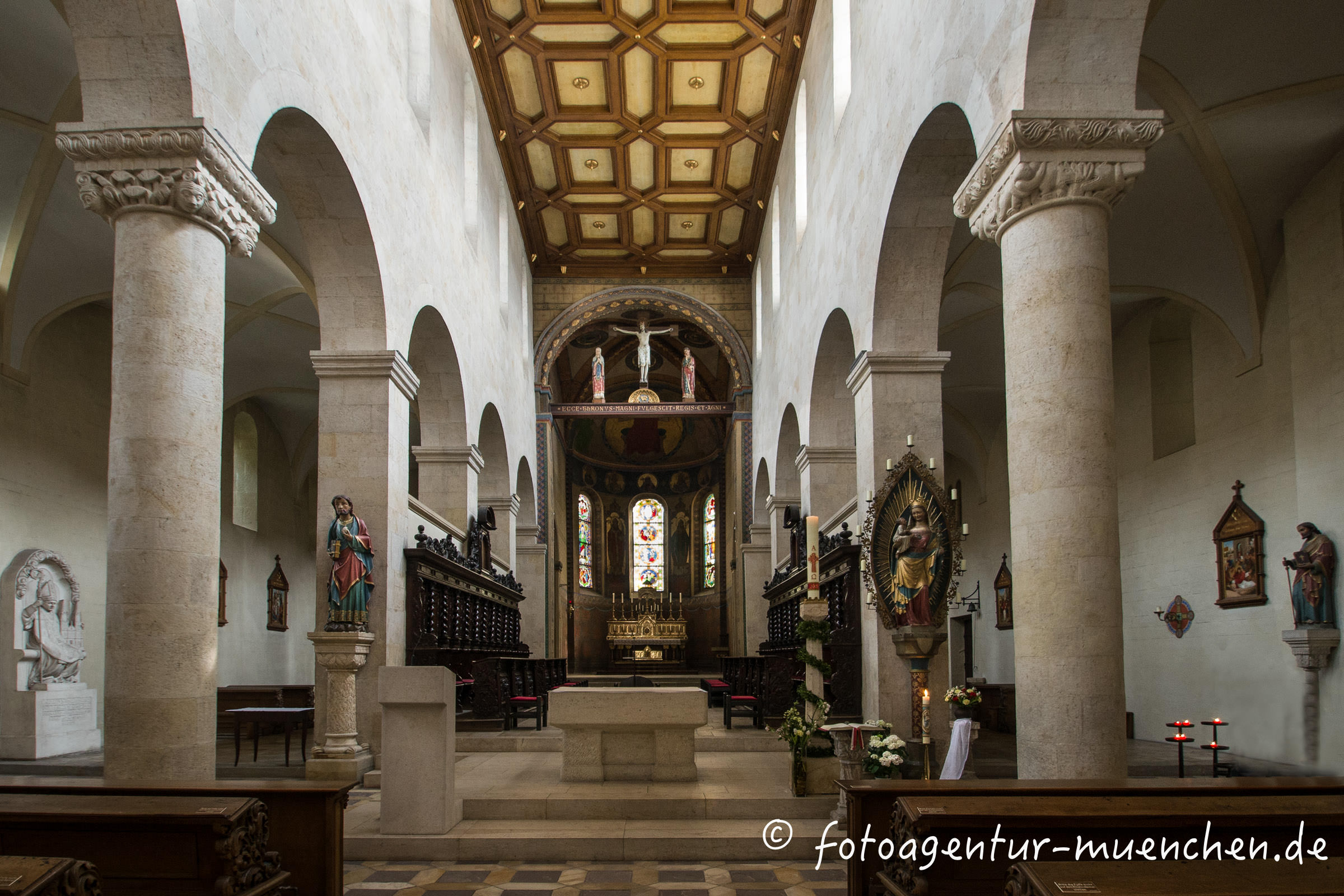 Innenraum der Schottenkirche St. Jakob