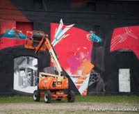 Graffiti im Viehhof