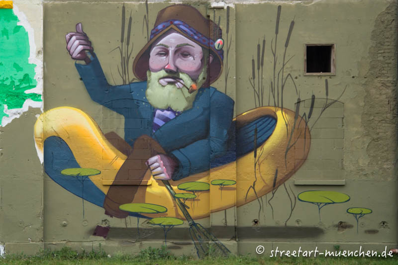 Graffiti im Viehhof