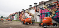 Graffiti im Viehhof