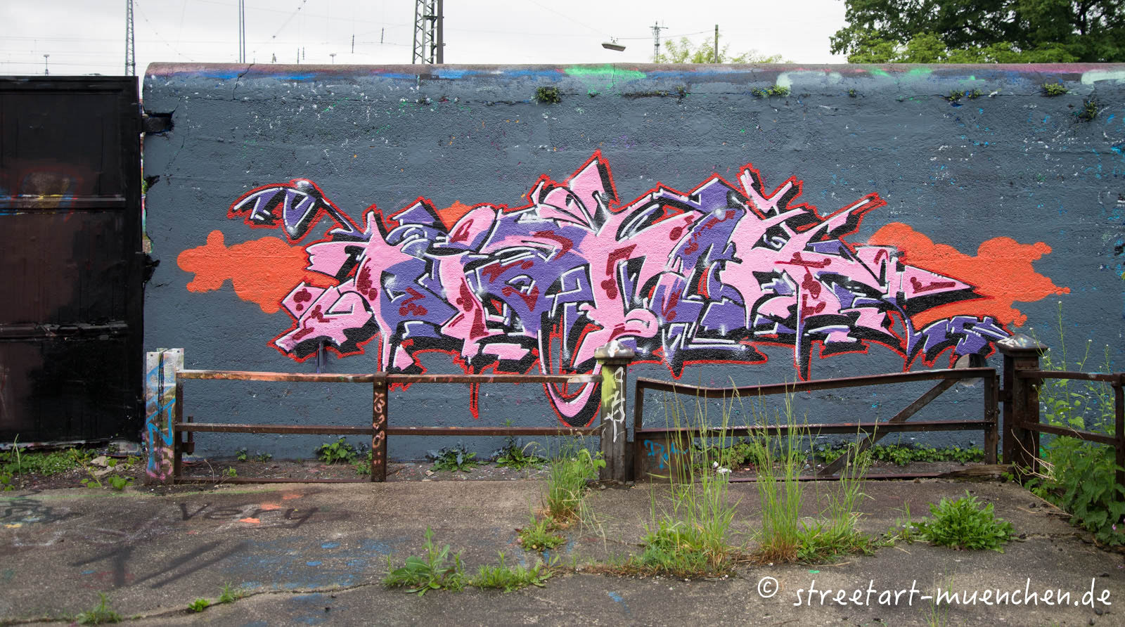Graffiti im Viehhof