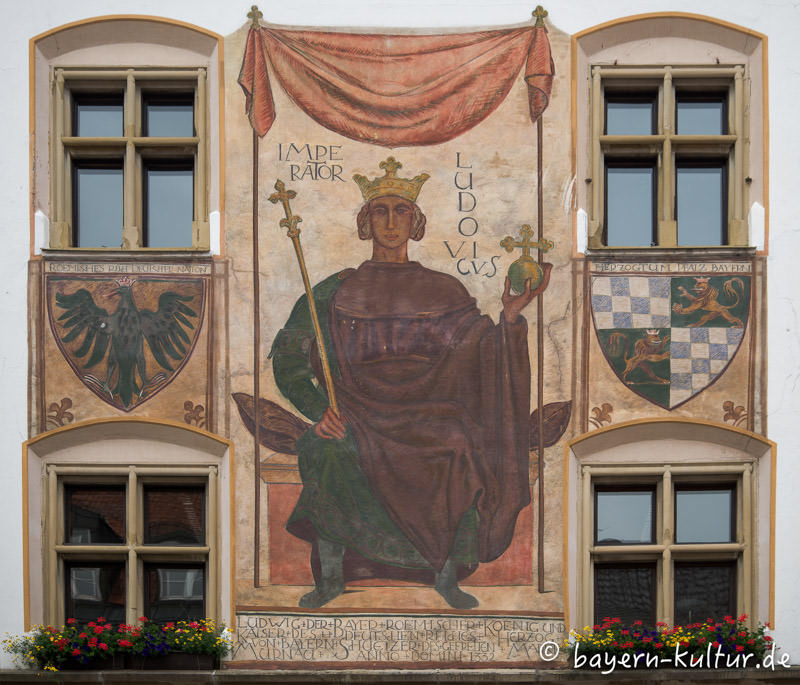 Fresco Kaiser Ludwig der Bayer