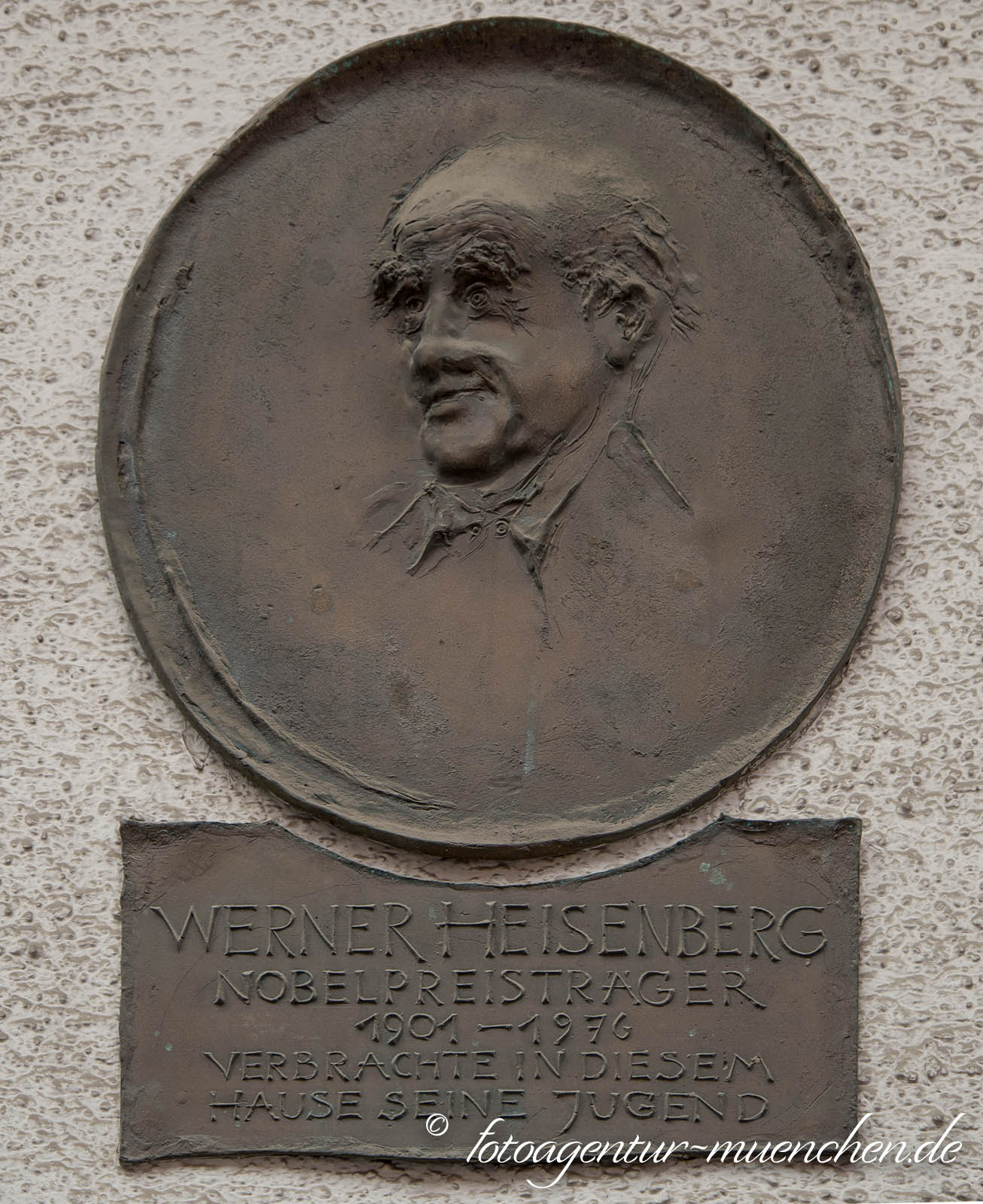 Gedenktafel - Werner Heisenberg
