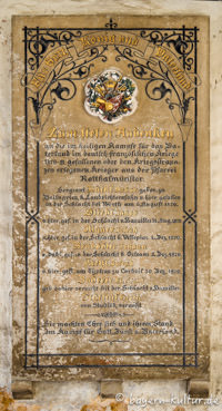 Kriegergedenktafel