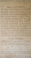 Gedenktafel für das Bobensuchkommando