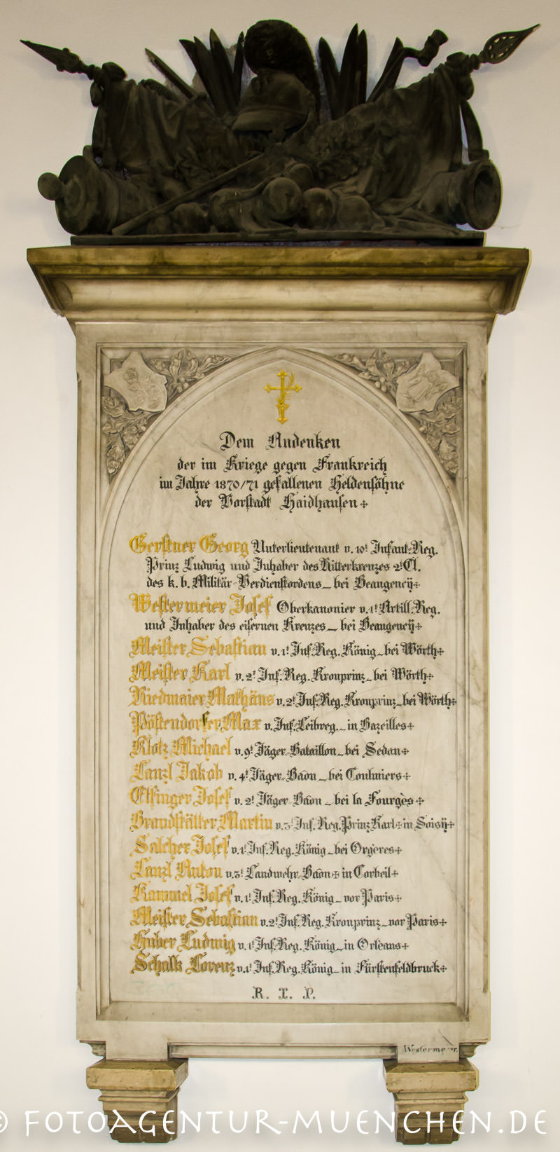 Kriegerdenkmal 1870 - Haidhausen – Denkmal/Kunstwerk in München