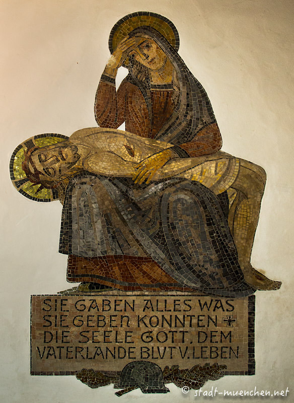Kriegerdenkmal in St. Nikolai – Denkmal/Kunstwerk in München