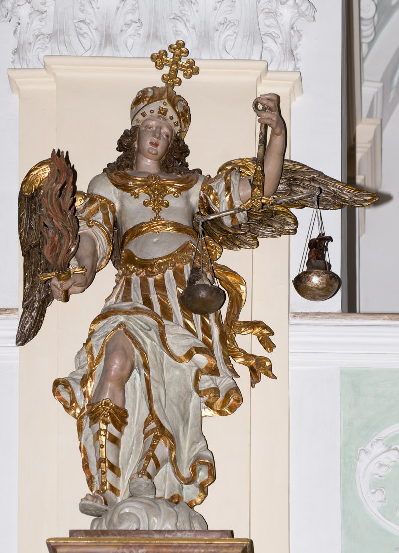 Erzengel Michael mit Seelenwaage