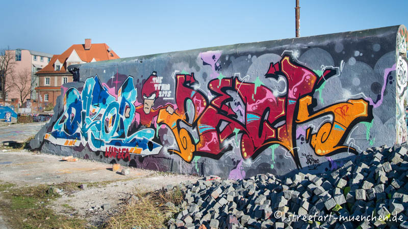 Graffiti im Viehhof