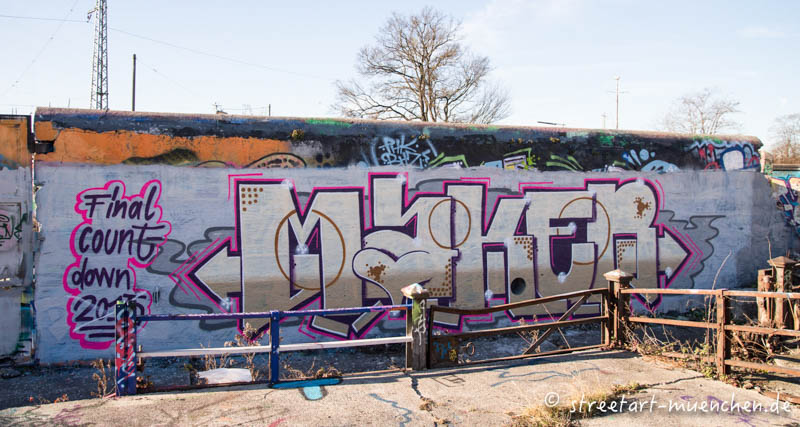 Graffiti im Viehhof