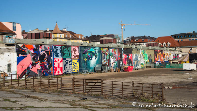 Graffiti im Viehhof