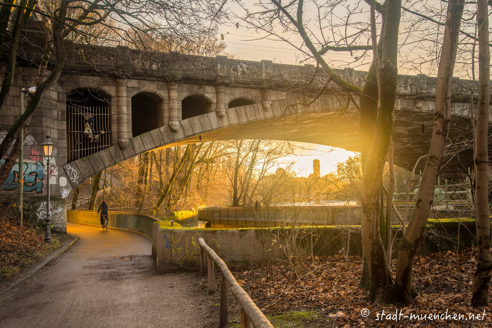 Impression an der Maximiliansbrücke