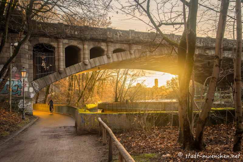 Impression an der Maximiliansbrücke