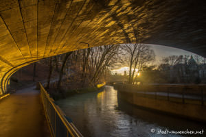 Impression an der Maximiliansbrücke