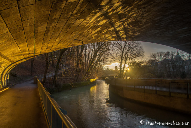 Impression an der Maximiliansbrücke