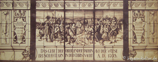 Glasfenster in St. Margareth