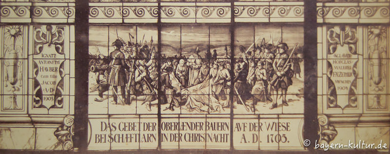 Glasfenster in St. Margareth
