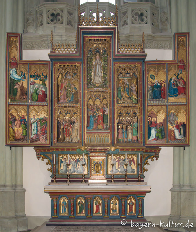 Heilig-Kreuz-Kirche - Marienaltar