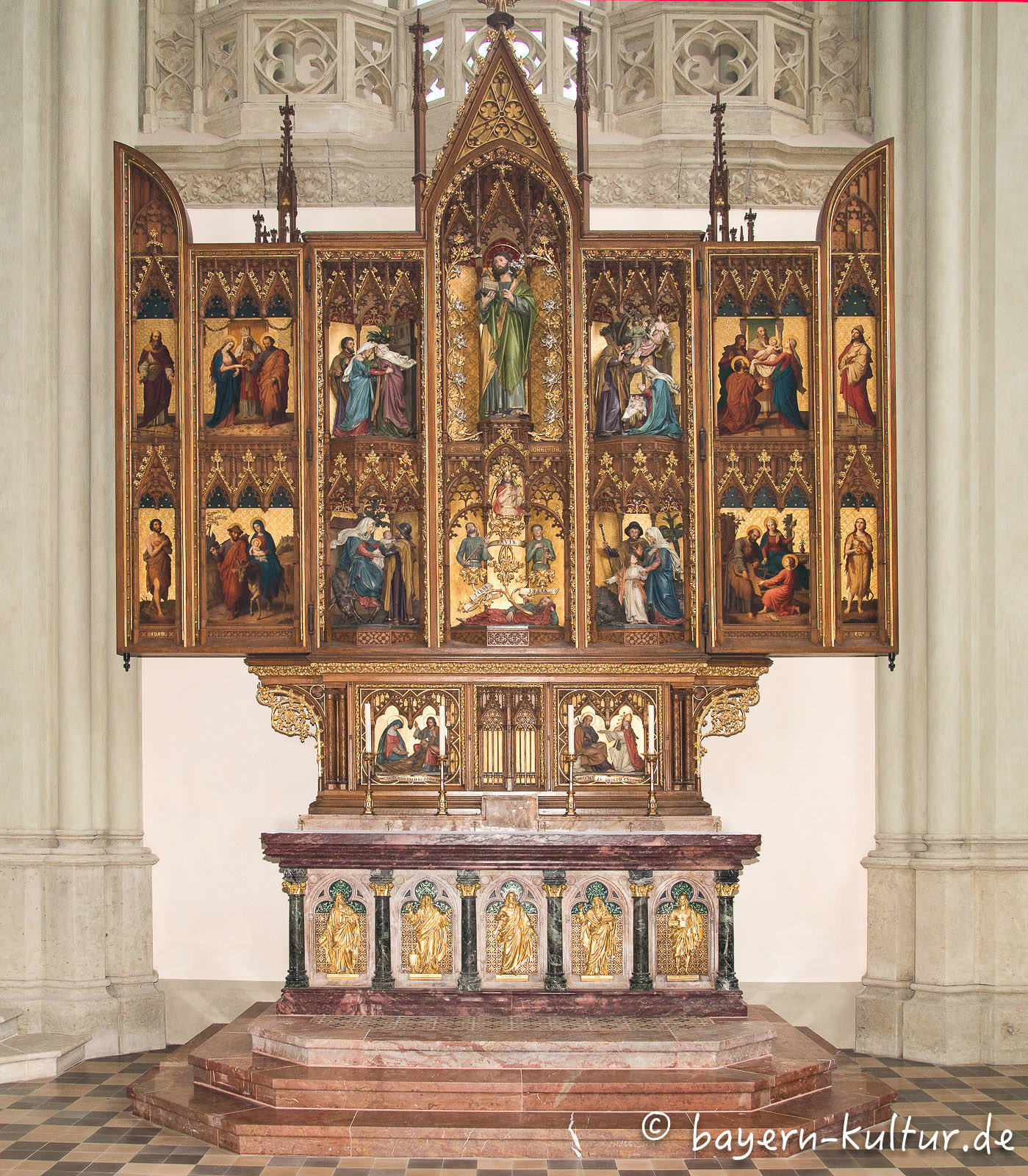 Heilig-Kreuz-Kirche - Josephsaltar
