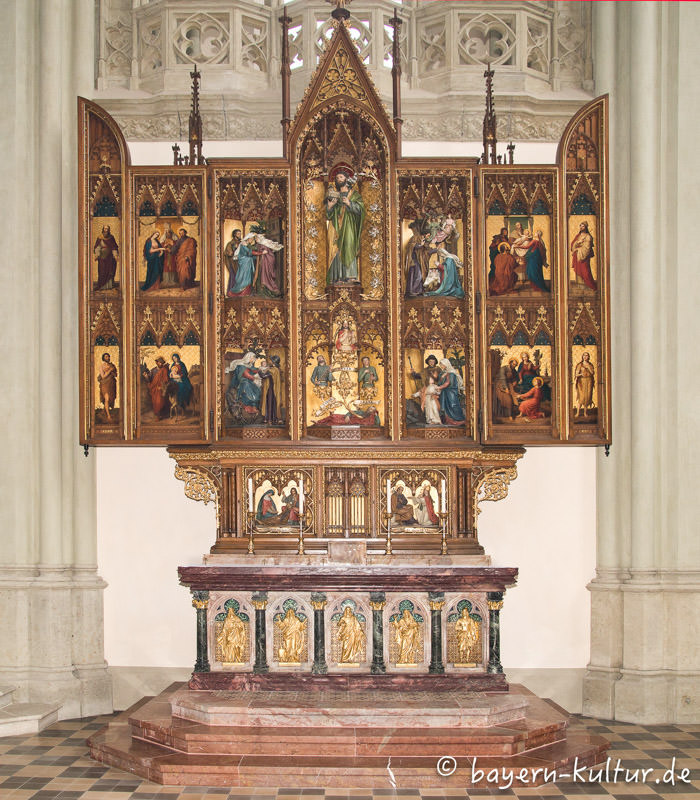 Heilig-Kreuz-Kirche - Josephsaltar