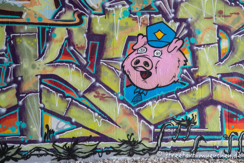 Graffiti - Brudermühlbrücke