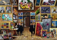 Graffitisammlung nach David Teniers