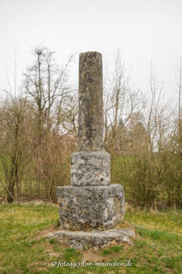  – Gedenksäule - ehemalige Klosterkirche St. Peter 