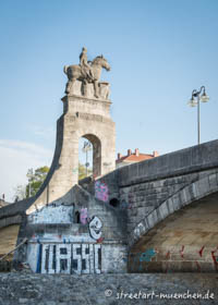 Gerhard Willhalm – Graffiti - Wittelsbacherbrücke
