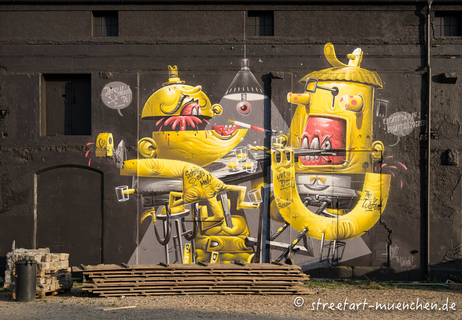 Graffiti - Viehhof