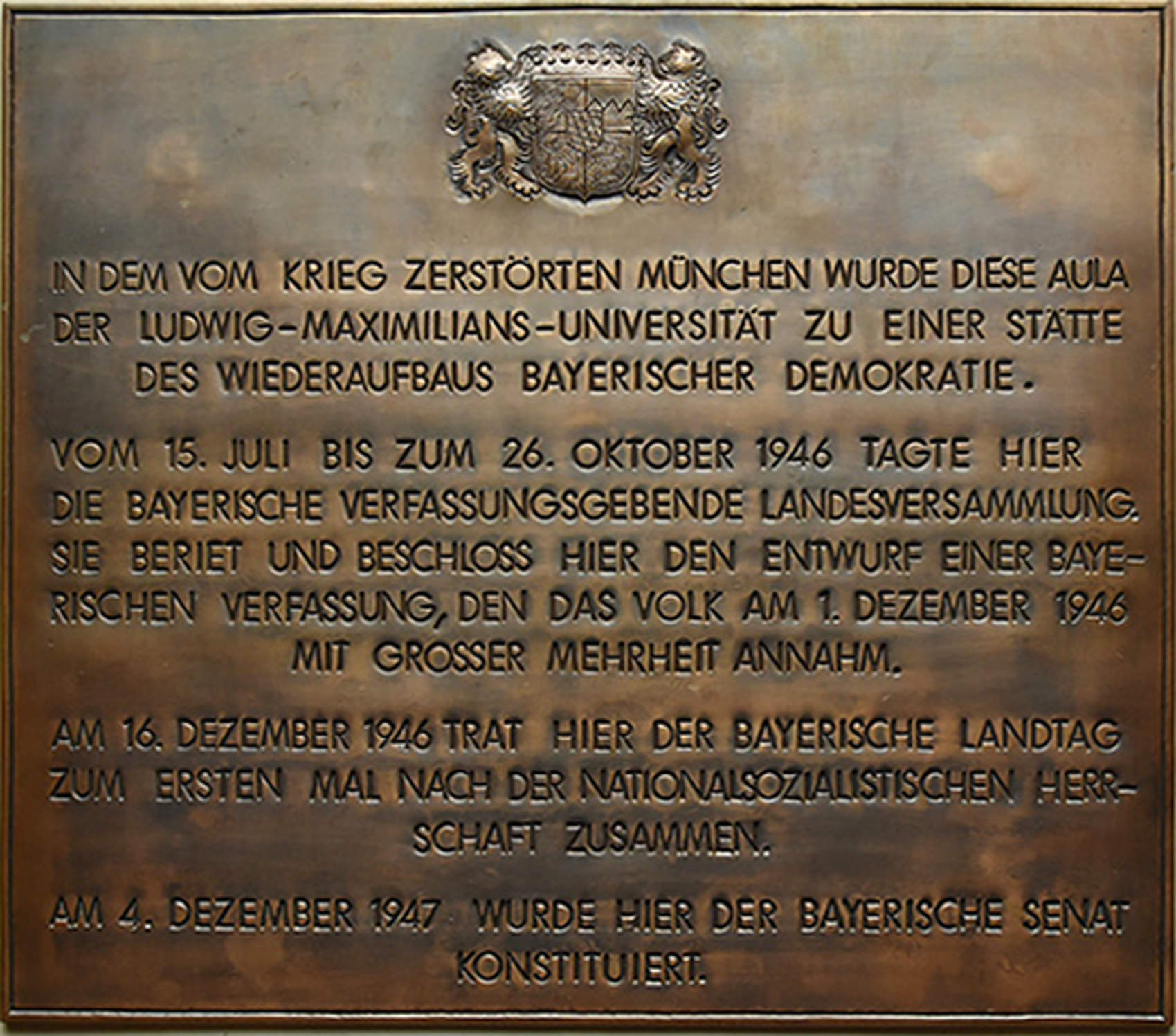Gedenktafel - Landtag