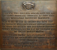 Gedenktafel - Landtag
