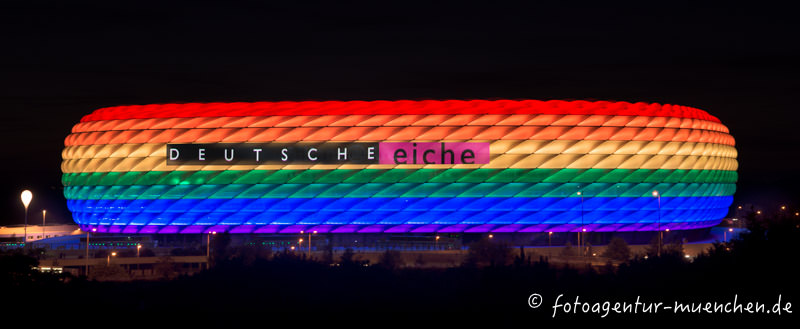 Allianz Arena am Christopher Street Day 2016