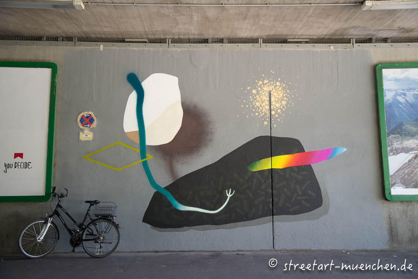 Graffiti - Donnersbergerbrücke